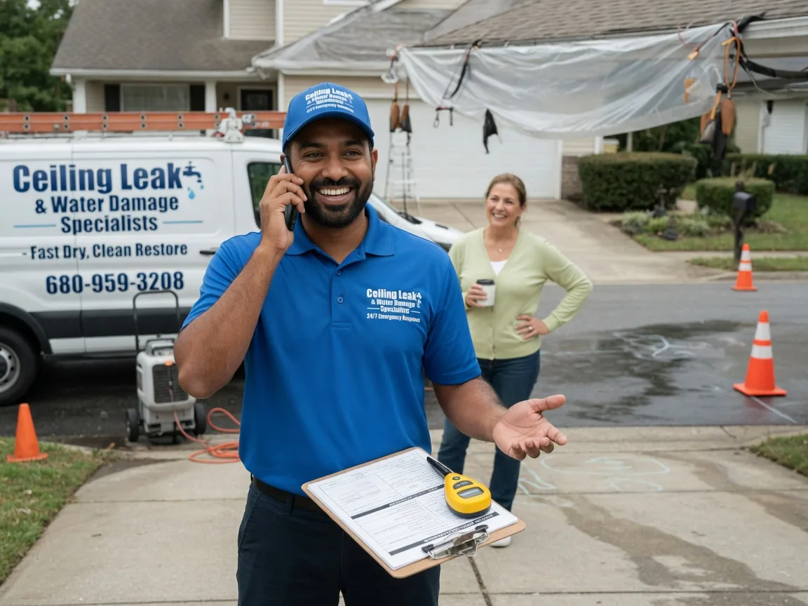 Ceiling Leak Cleanup Mottville, NY FAQs